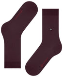 Burlington Burgundy Lady Socks