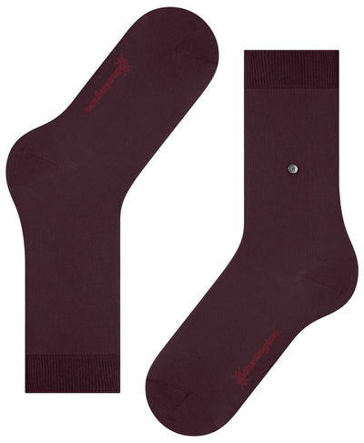Burlington Burgundy Lady Socks