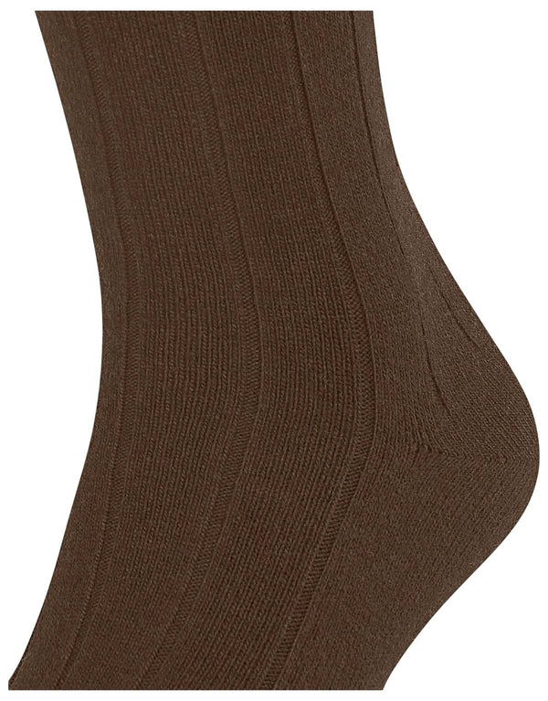 Falke Brown Lhasa Rib Knee High Socks