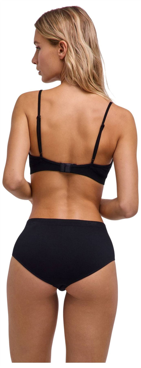 Falke Black Daily Seamless Bustier Bralette