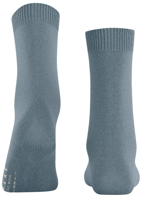 Falke Blue Cosy Wool Socks
