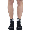 American Socks Black Black in Black Ankle High Socks