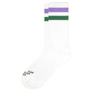 American Socks White Joker Mid High Socks