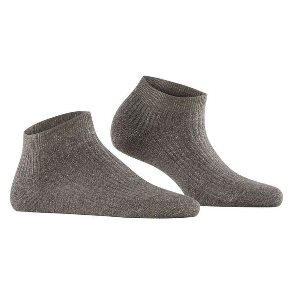 falke-brown-shiny-rib-sneaker-socks-35838278