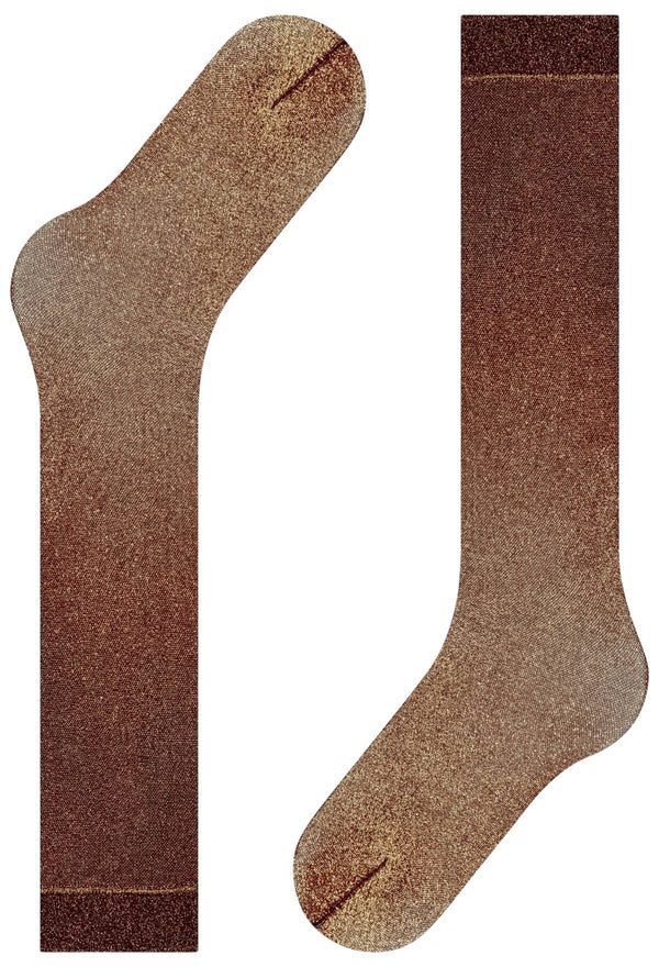 Falke Gold Glitter 30 Denier Knee High Socks