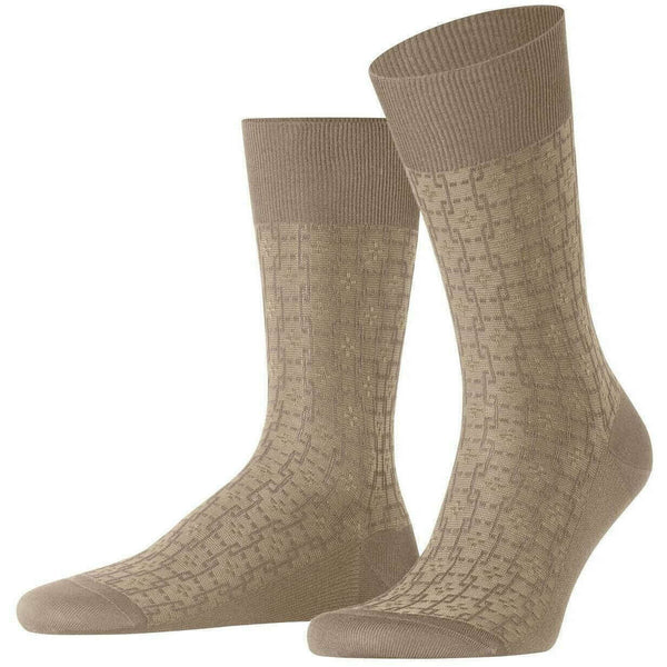 falke-beige-artwork-tie-socks-34427100