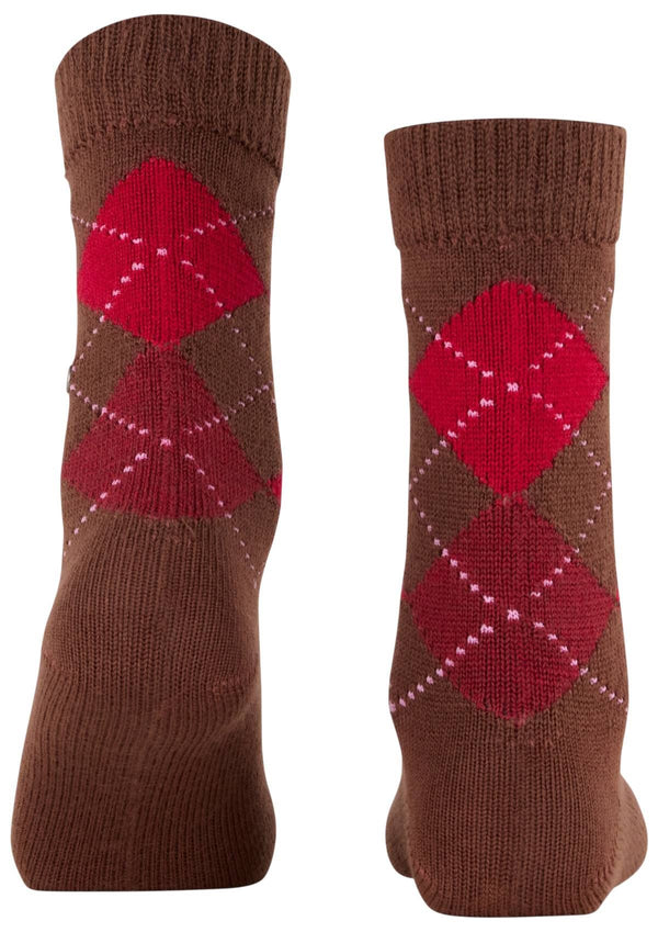 Burlington Brown Whitby Socks
