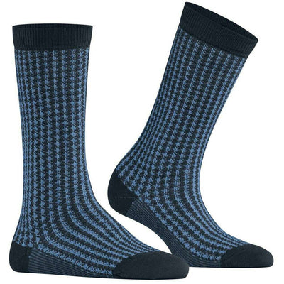 burlington-blue-pepita-socks-34597035