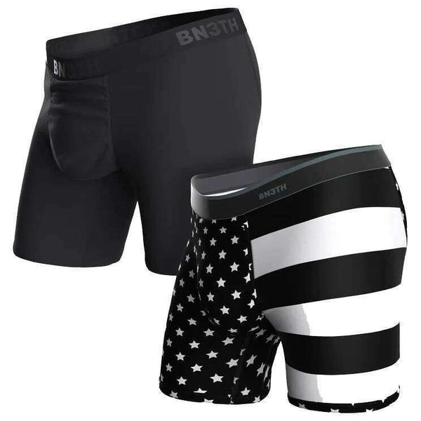 BN3TH Black Independence Classic 2 Pack Boxer Brief