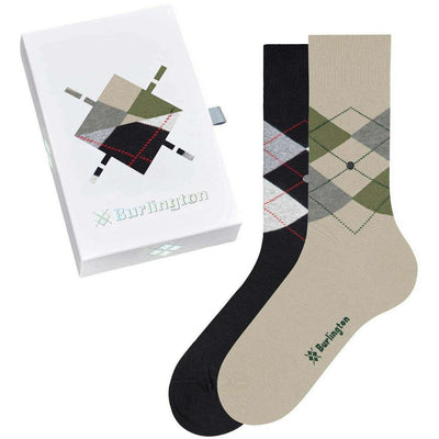 Burlington Beige Basic Gift Box Socks