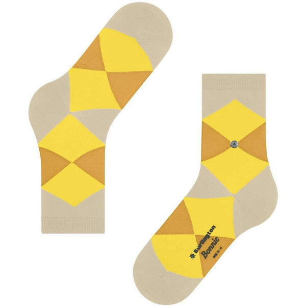 Burlington Beige Bonnie Short Socks