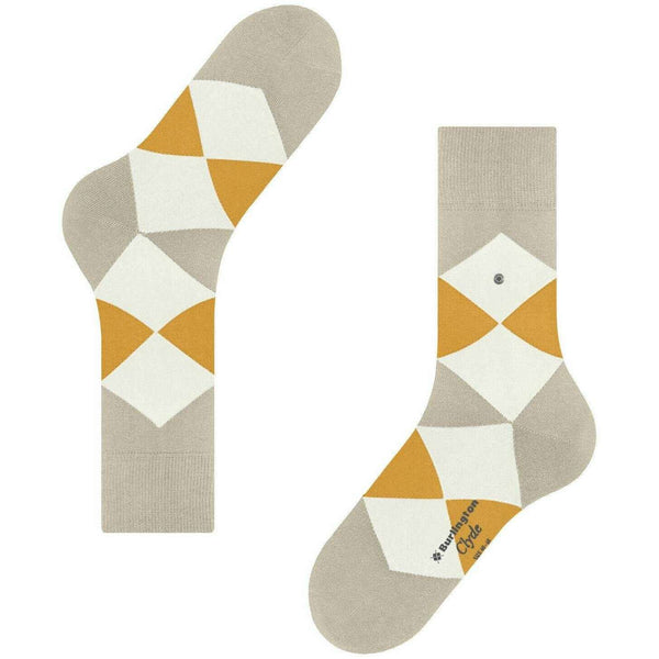 Burlington Beige Clyde Socks