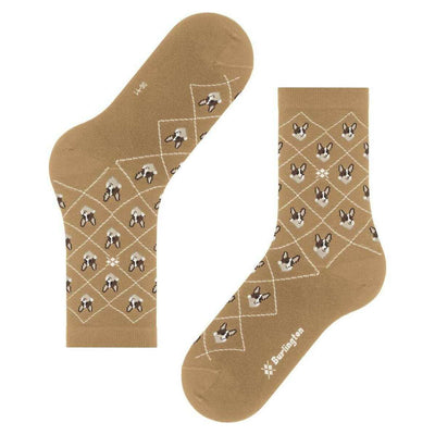 Burlington Beige Corgi Socks
