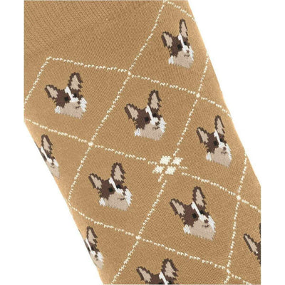 Burlington Beige Corgi Socks