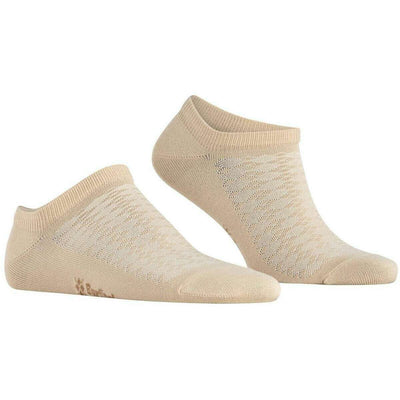 Burlington Beige Cornwall Sneaker Socks