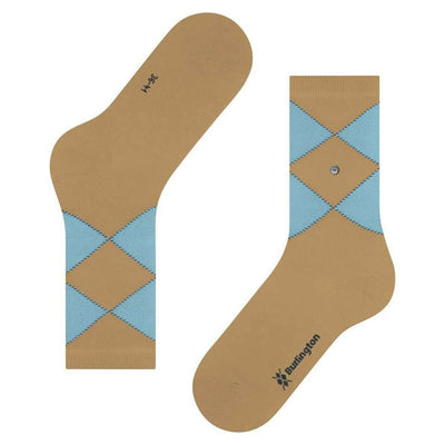 Burlington Beige Darlington Socks