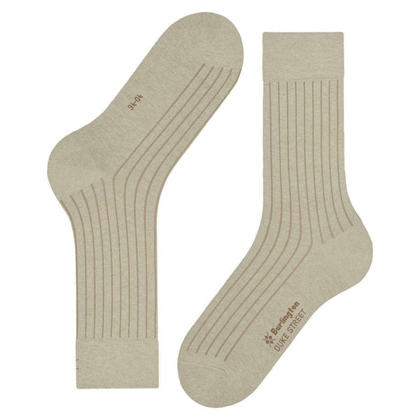 Burlington Beige Duke Street Socks