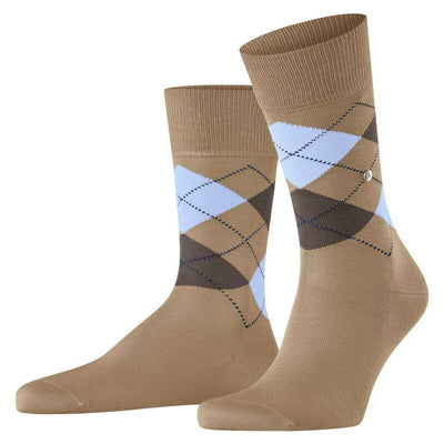 Burlington Beige Manchester Socks