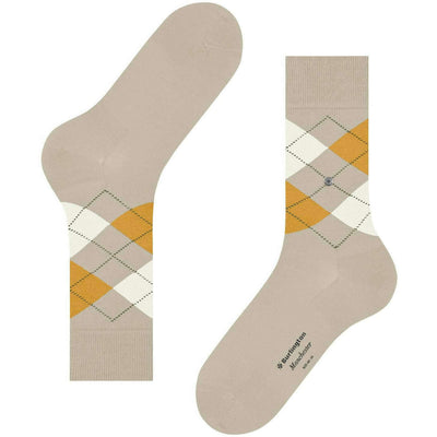Burlington Beige Manchester Socks