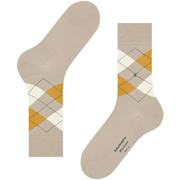 Burlington Beige Manchester Socks