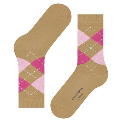 Burlington Beige Queen Socks