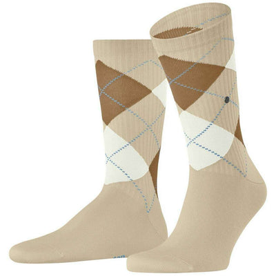 Burlington Beige Rib Court Socks