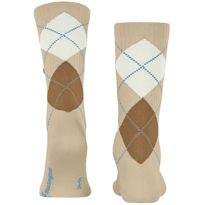 Burlington Beige Rib Court Socks