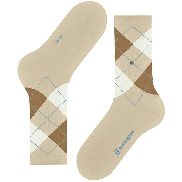 Burlington Beige Rib Court Socks