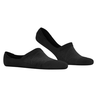 Burlington Black Athleisure No Show Socks