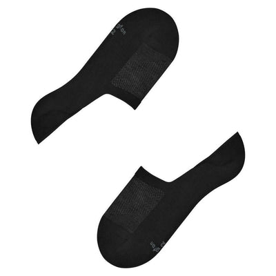 Burlington Black Athleisure No Show Socks