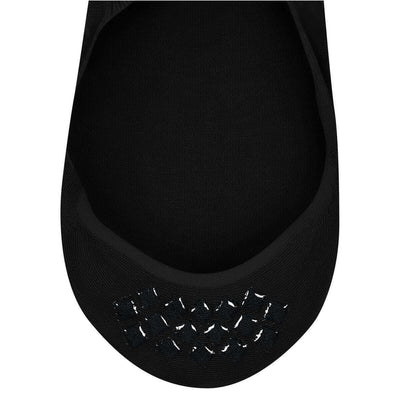 Burlington Black Athleisure No Show Socks