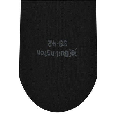 Burlington Black Athleisure No Show Socks
