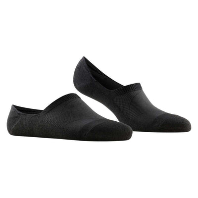 Burlington Black Athleisure No Show Socks