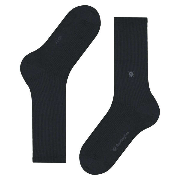 Burlington Black Boston Socks