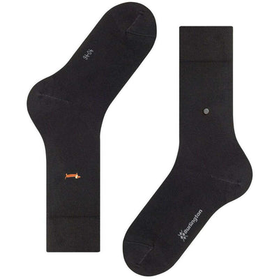 Burlington Black Brit Style Socks