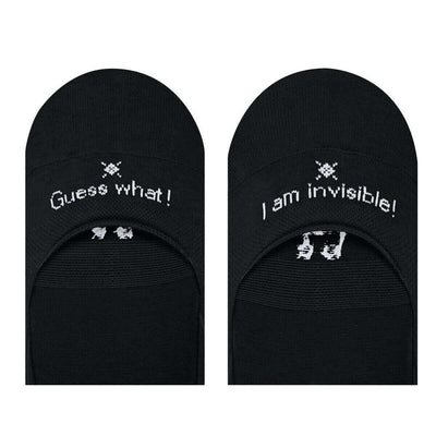 Burlington Black Carrington No Show Socks