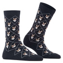 Burlington Black Corgi Socks