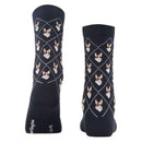 Burlington Black Corgi Socks