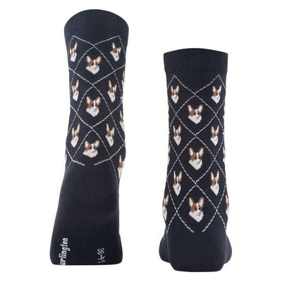 Burlington Black Corgi Socks