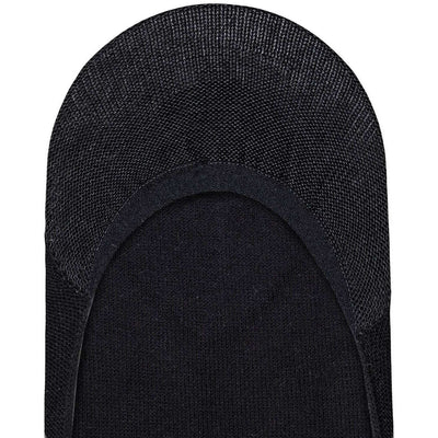 Burlington Black Cornwall Invisible Socks