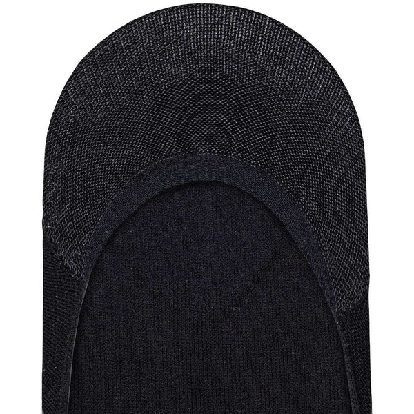 Burlington Black Cornwall Invisible Socks