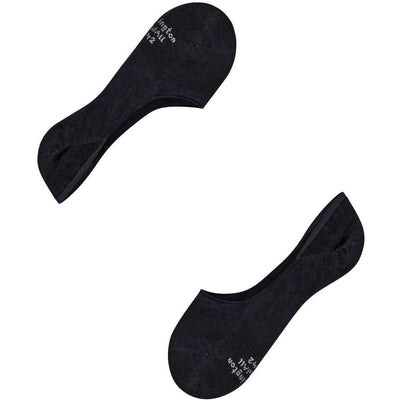 Burlington Black Cornwall Invisible Socks