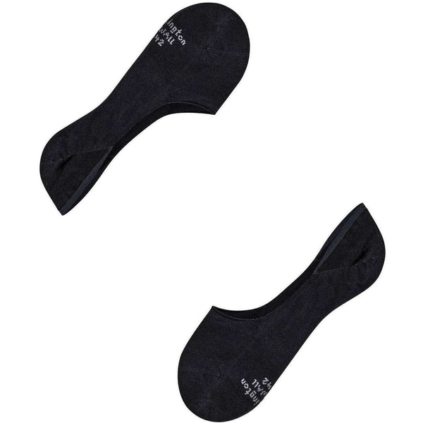 Burlington Black Cornwall Invisible Socks