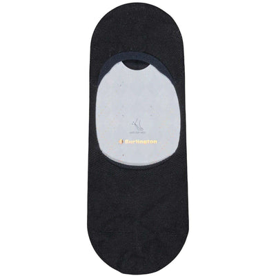 Burlington Black Cornwall Invisible Socks