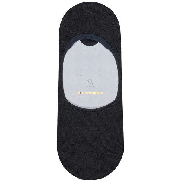 Burlington Black Cornwall Invisible Socks