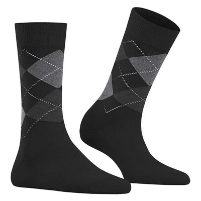 Burlington Black Covent Garden Socks