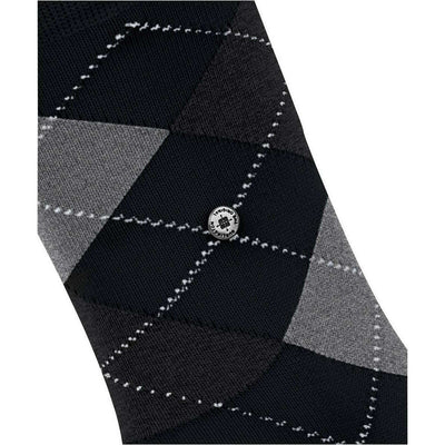 Burlington Black Covent Garden Socks