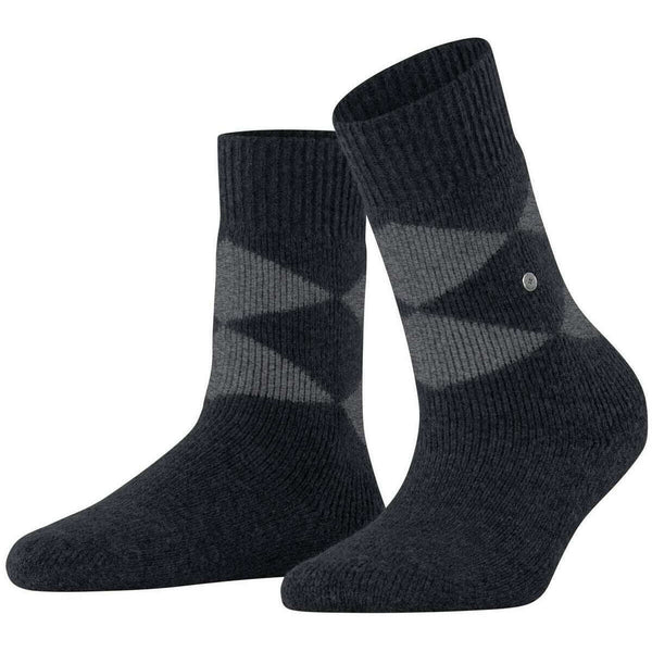 Burlington Black Cozy Slipper Socks