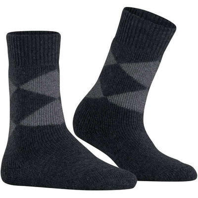 Burlington Black Cozy Slipper Socks