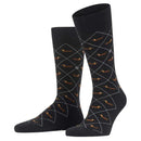 Burlington Black Dachshund Socks